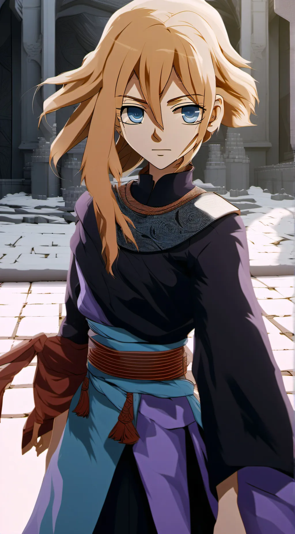 ai character: Vio Link  background