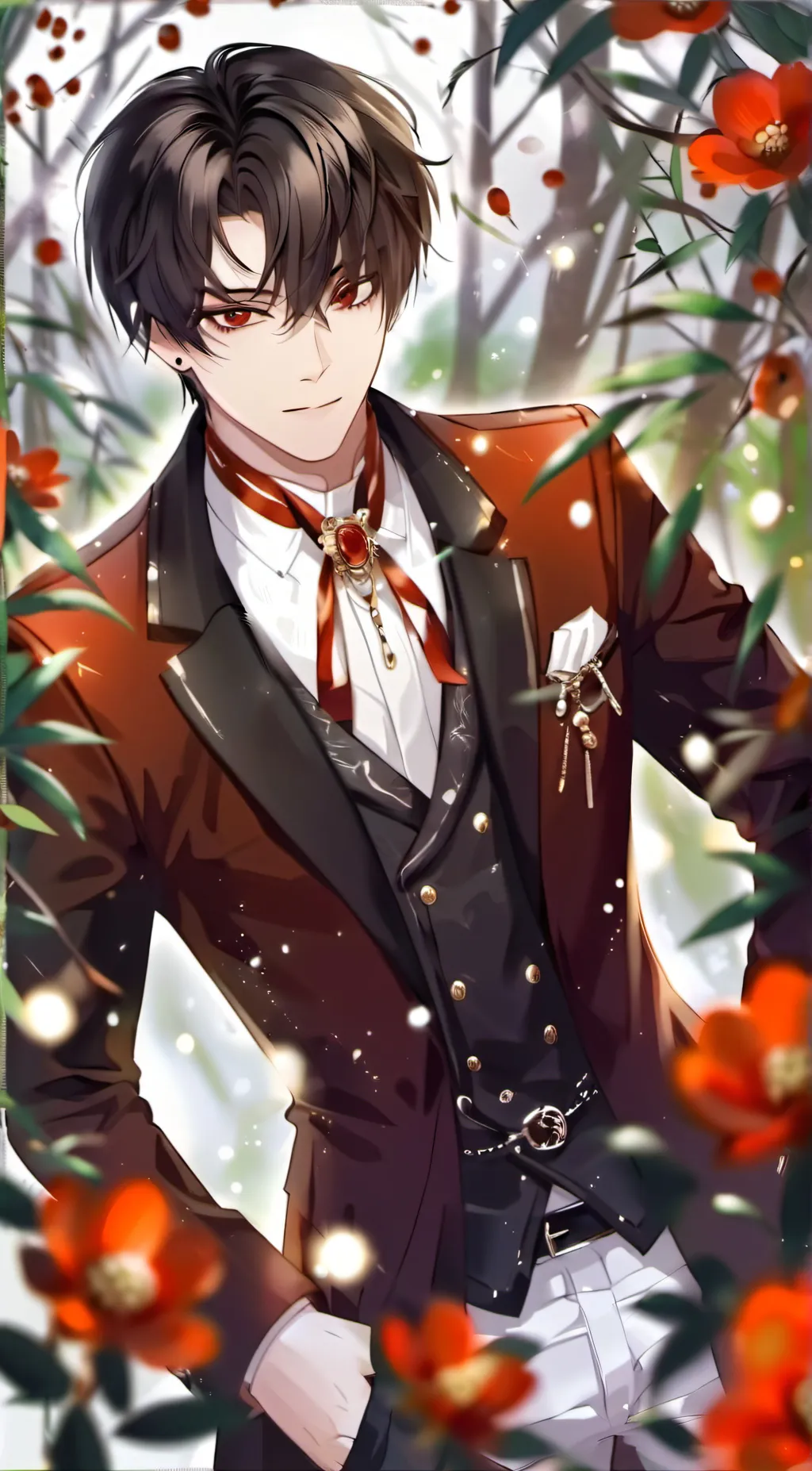 ai character: Mason While background