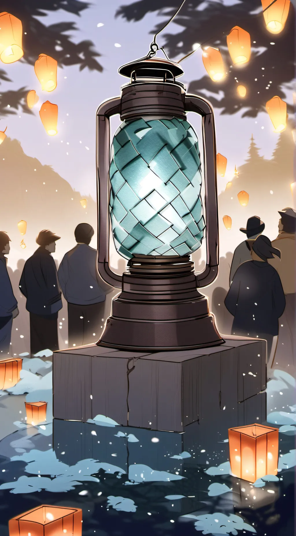 ai character: Airy background