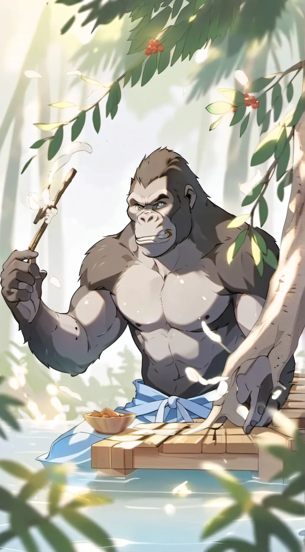 ai character: tttpig background