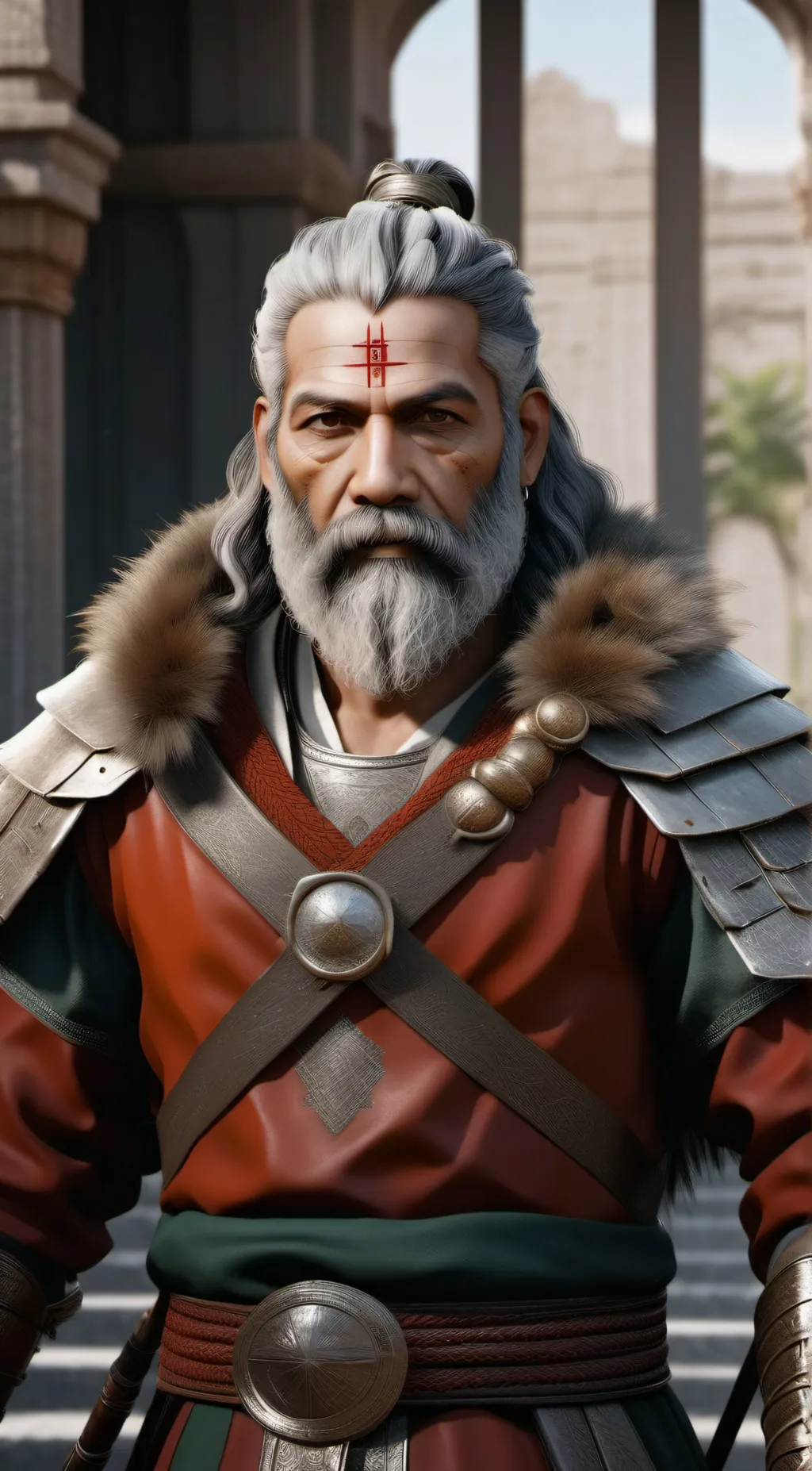 ai character: karus background