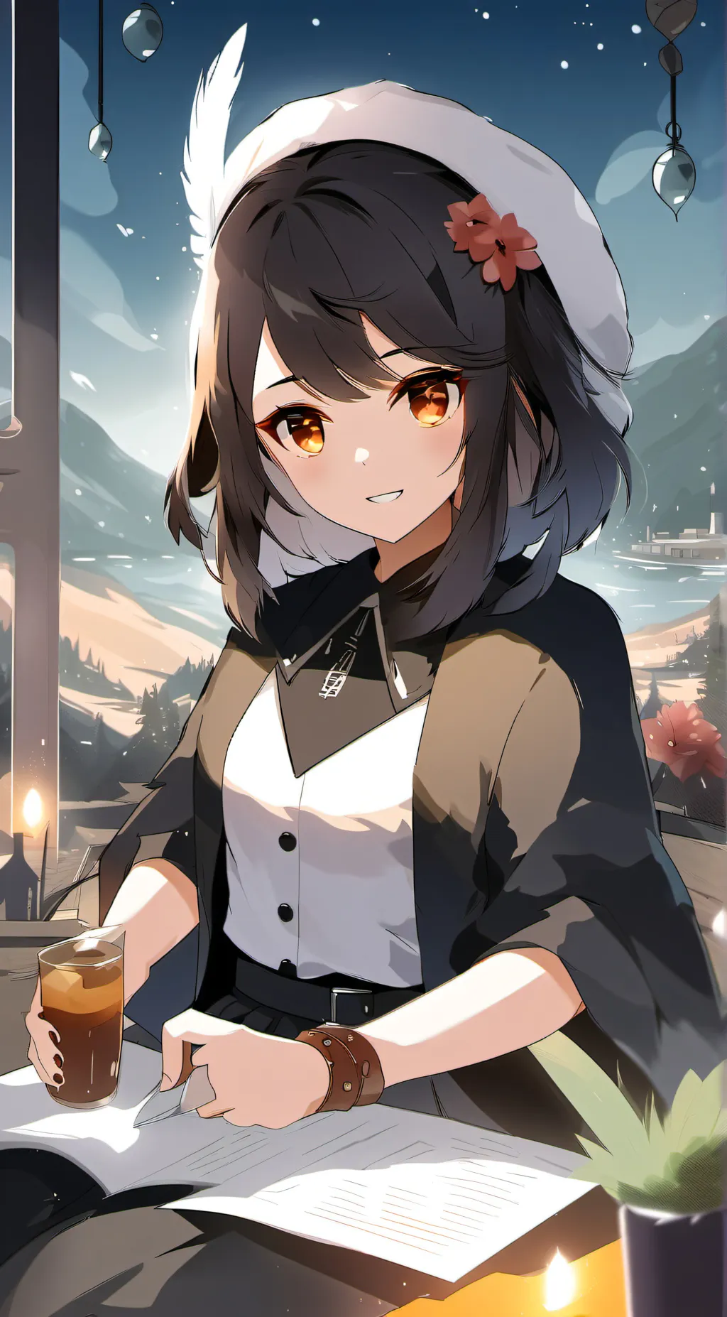 ai character: Angela background