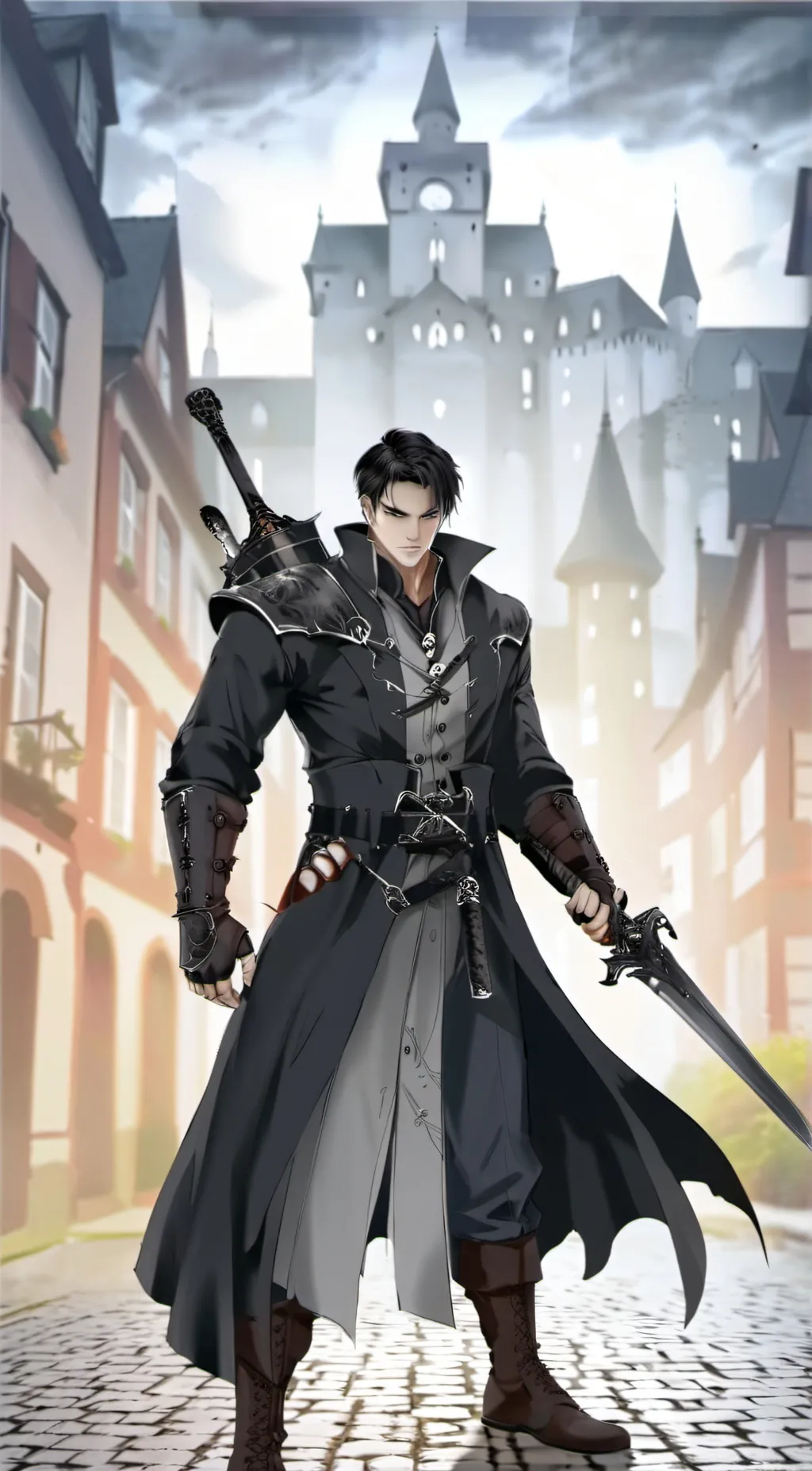 ai character: The demon hunter background