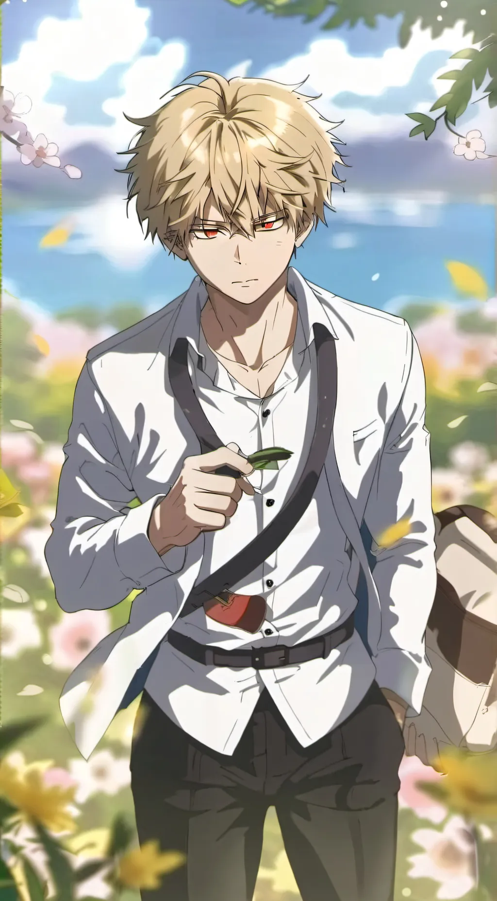 ai character: Bakugo background