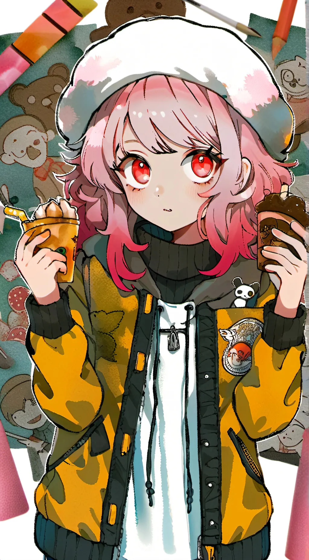 ai character: Amaya background