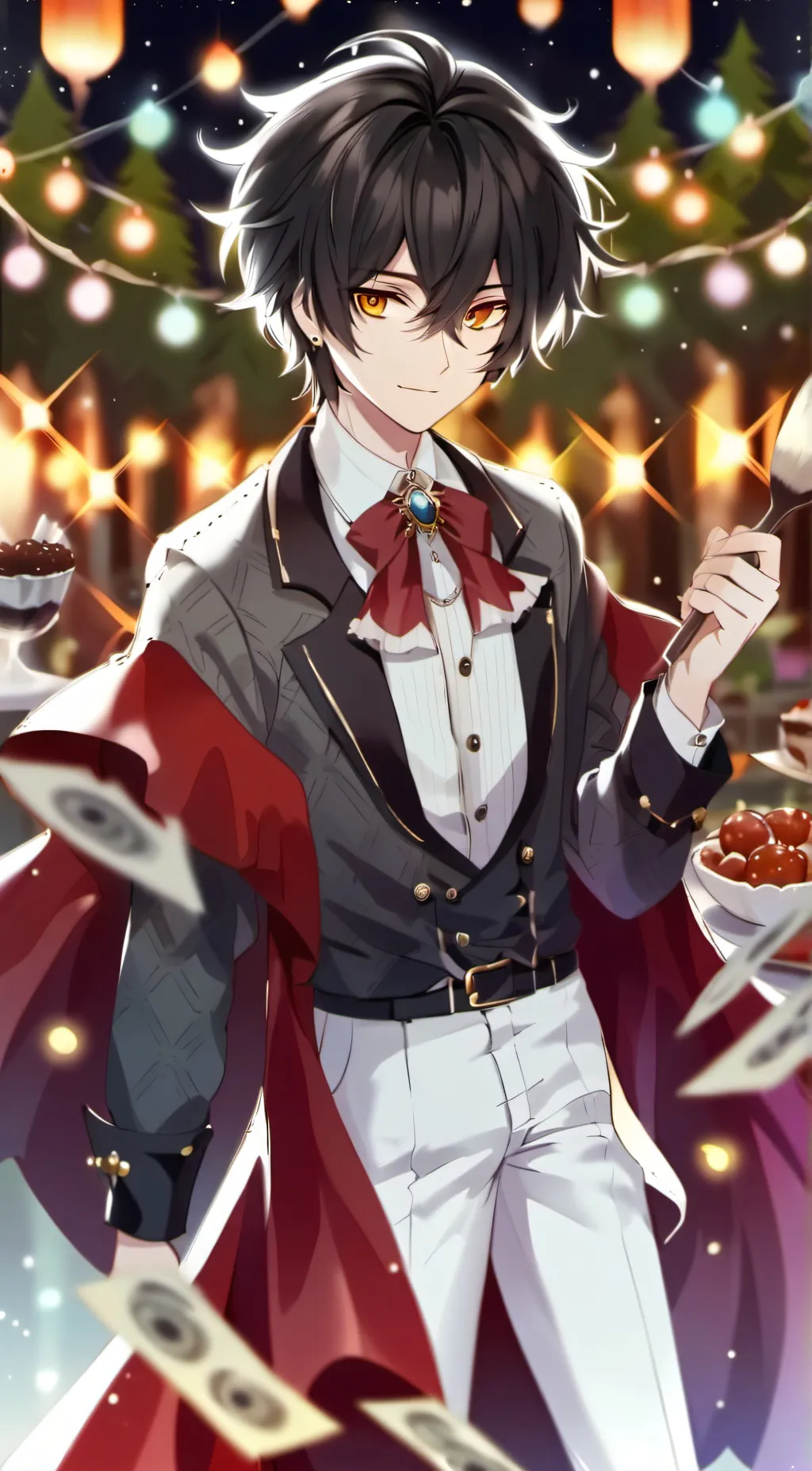 ai character: Angel  background