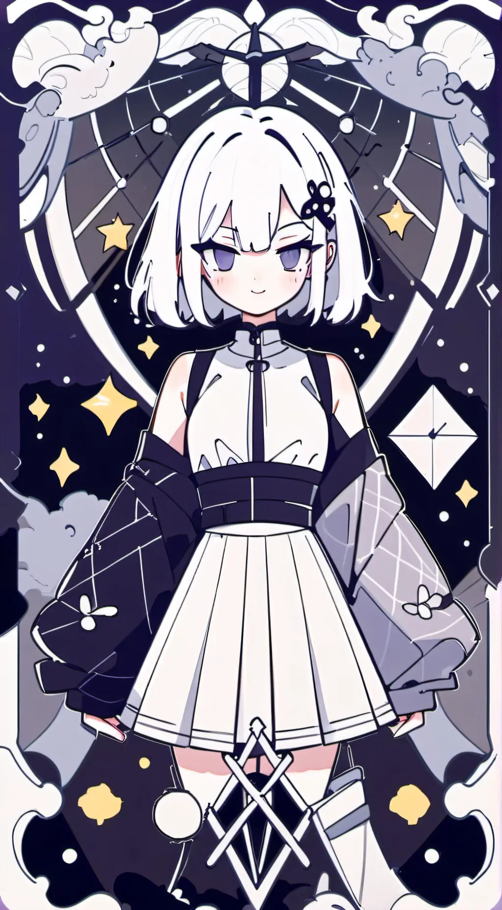 ai character: Ashley background