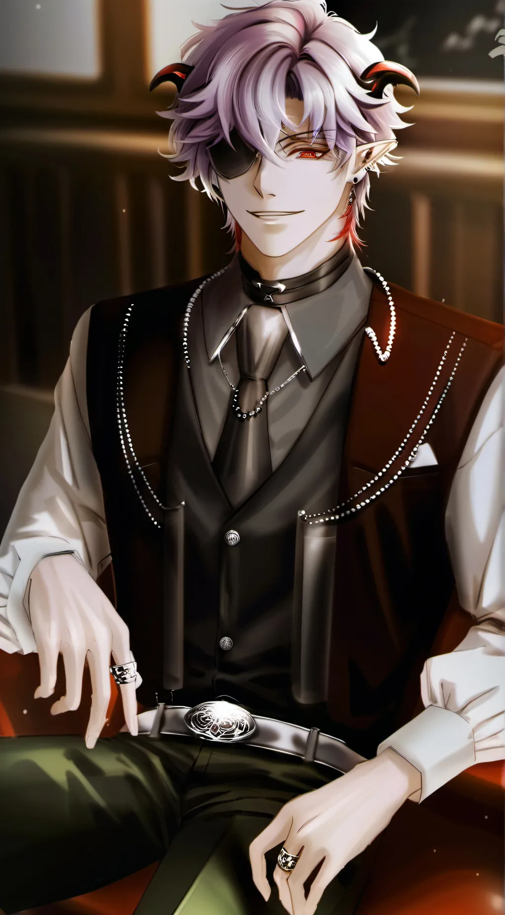 ai character: Nicole  background