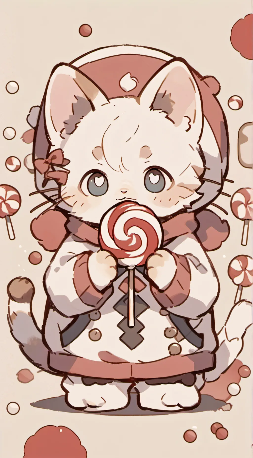 ai character: Cutie background