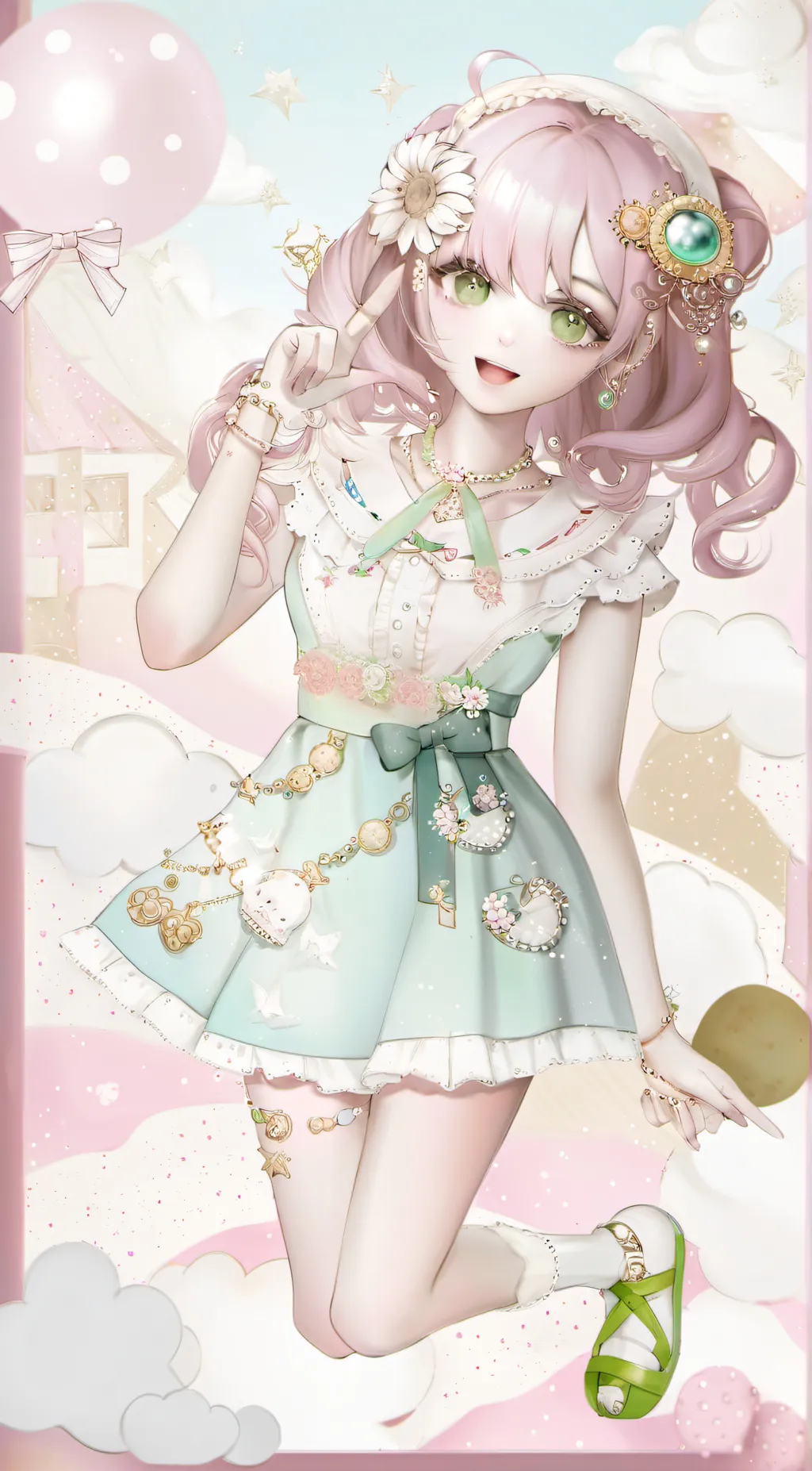 ai character: starry🍂 background