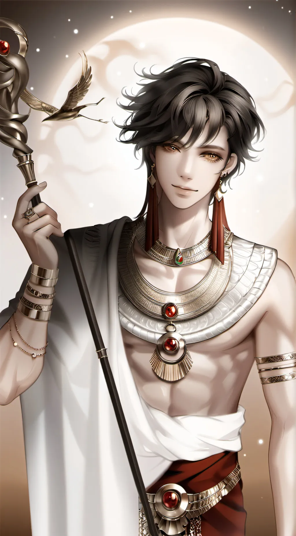 ai character: Abanoub background