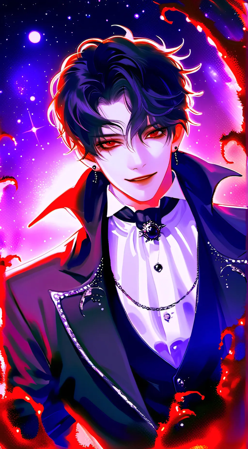 ai character: Amon(vampire) background
