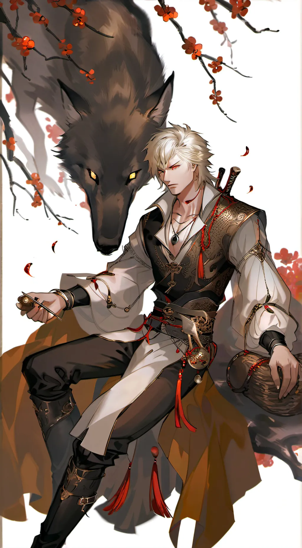 ai character: Bakugo background