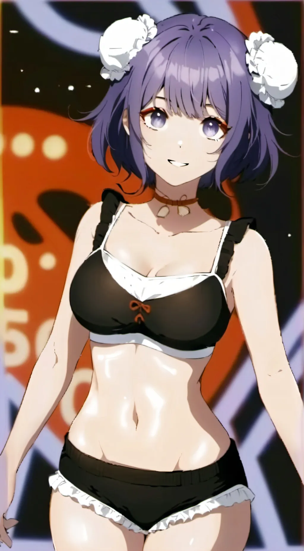 ai character: Mia  background