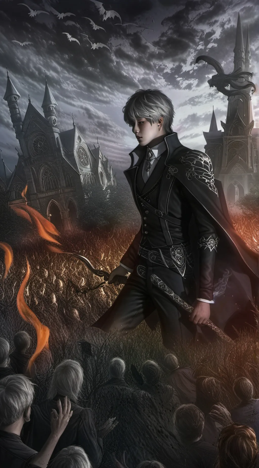 ai character: Park jimin  background