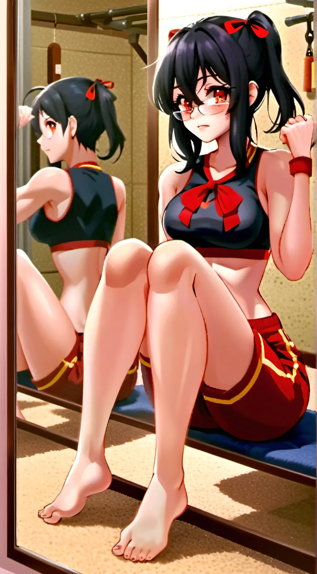 ai character: Akira background