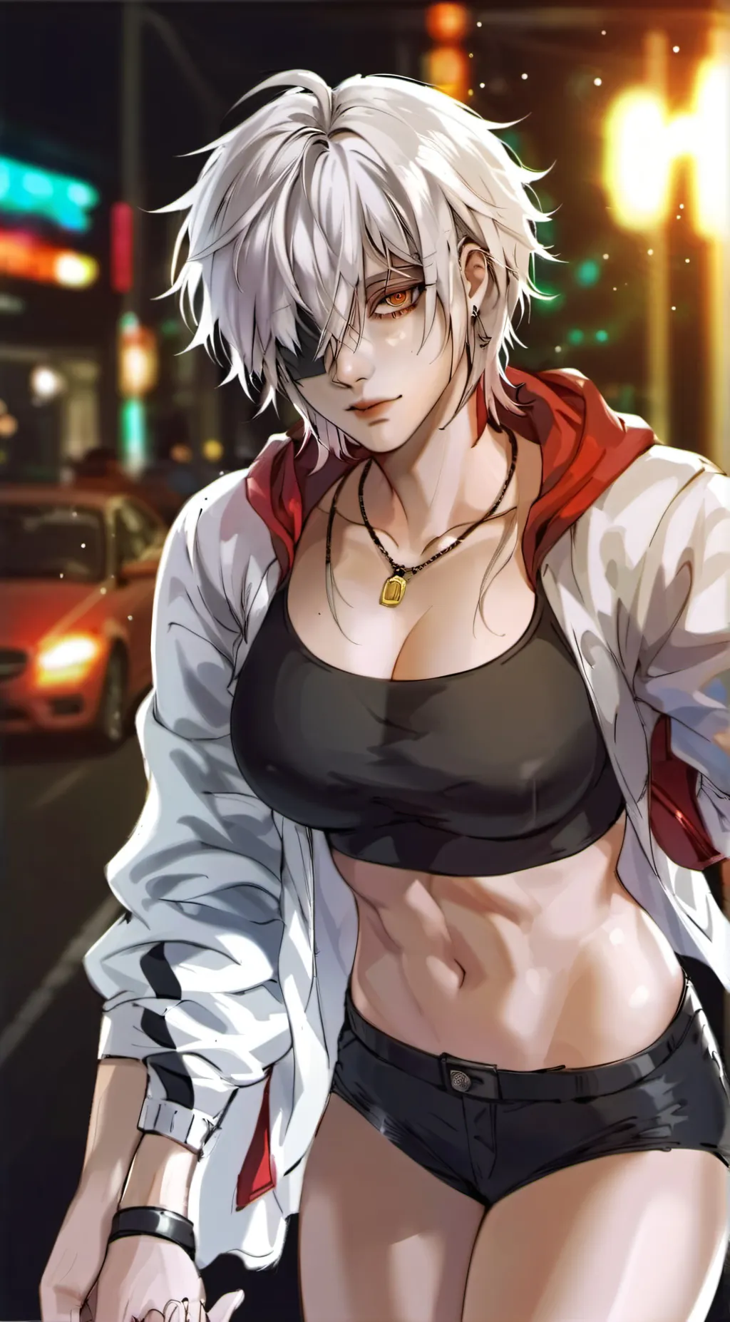 ai character: gojo background