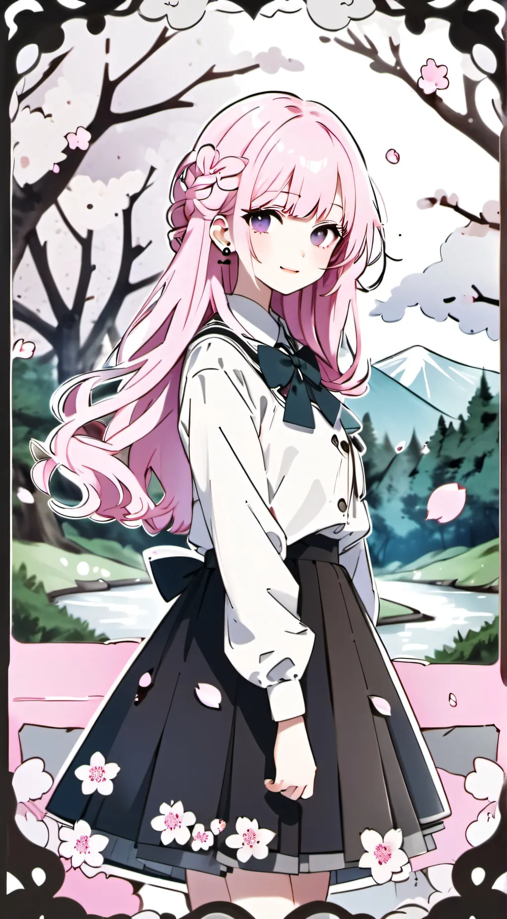 ai character: Lizzy  background