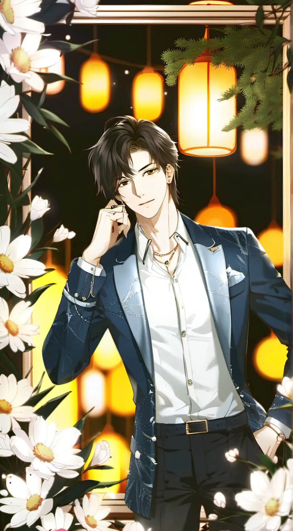 ai character: Darren  background