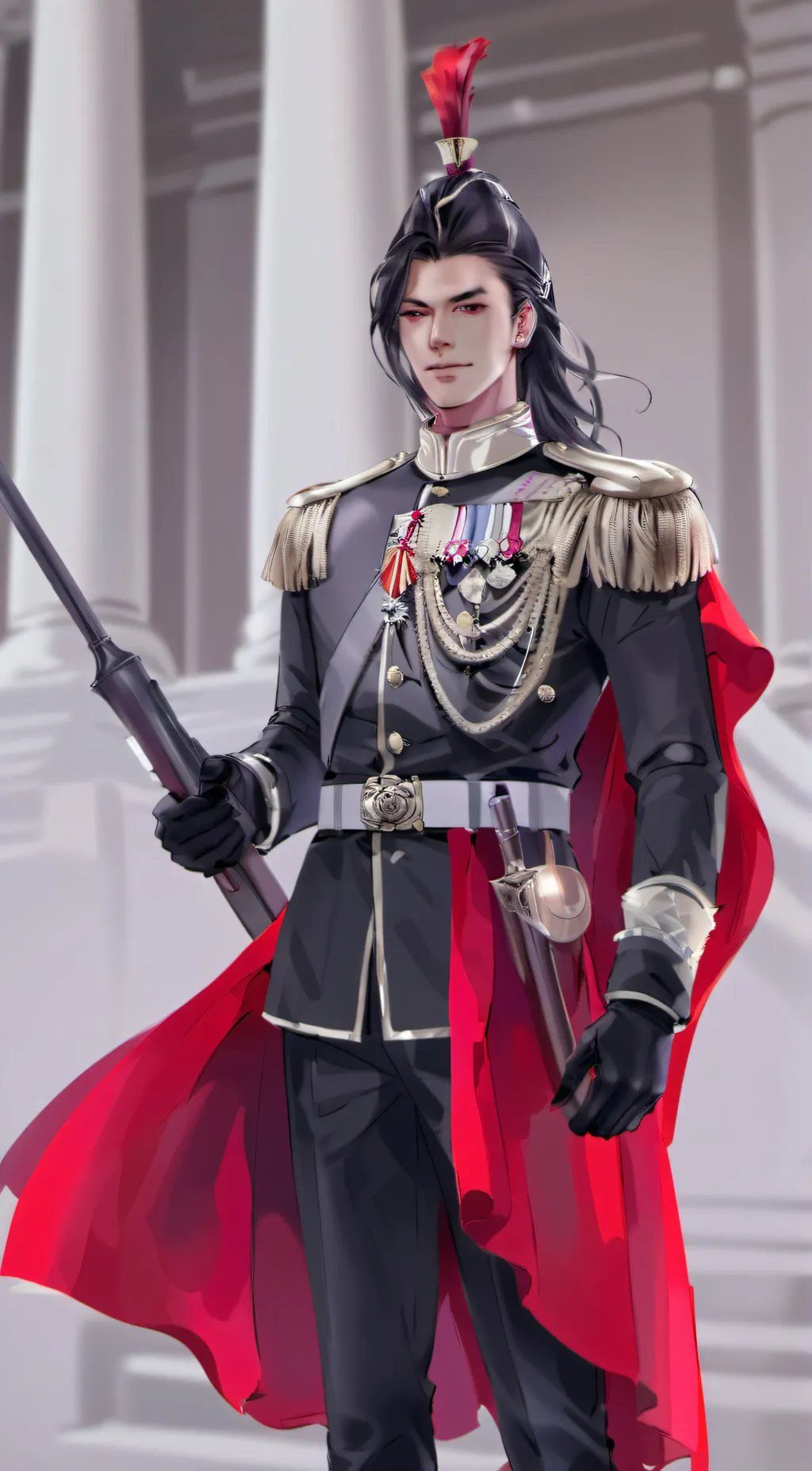 ai character: ~Noah Hearst~ 💂 background