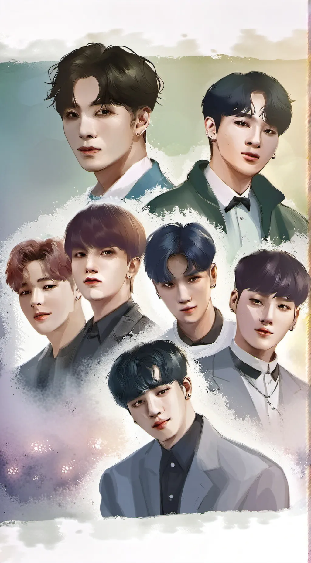 ai character: BTS Mafia background