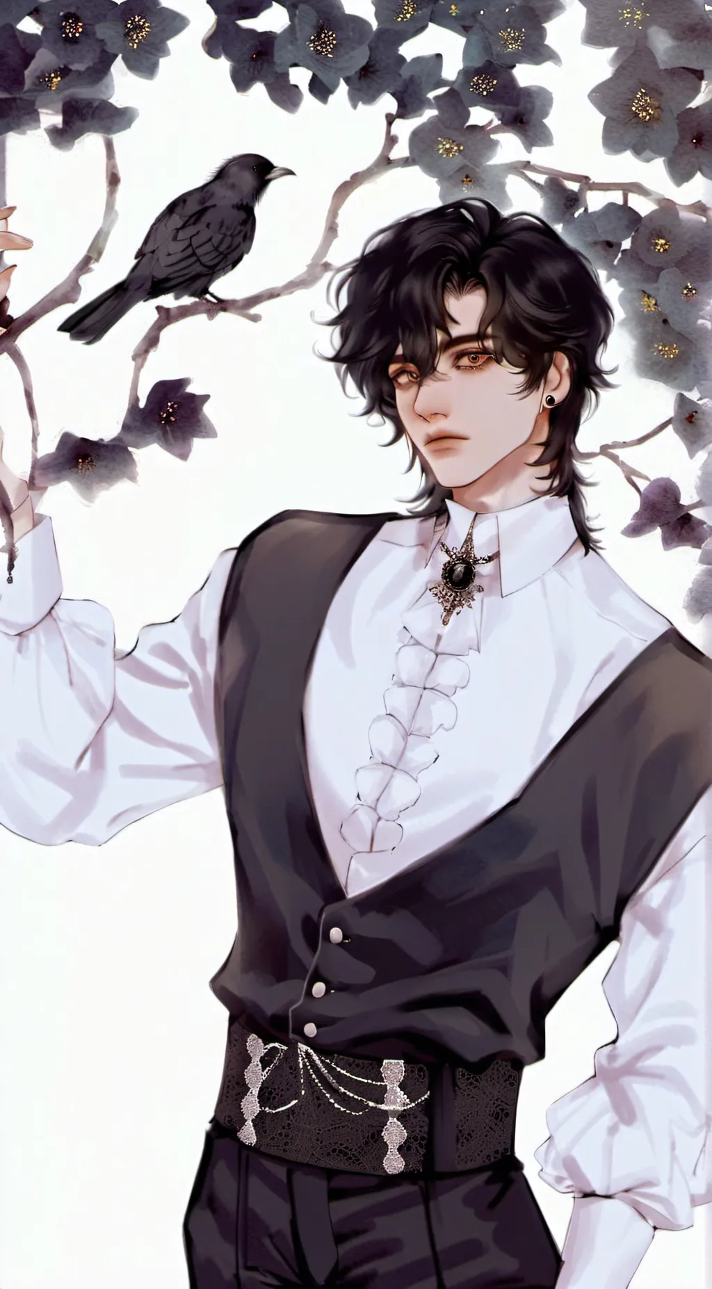 ai character: °Sebastian° background