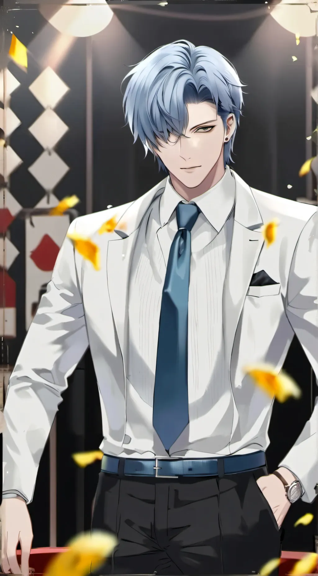 ai character: Hiroyuki  background