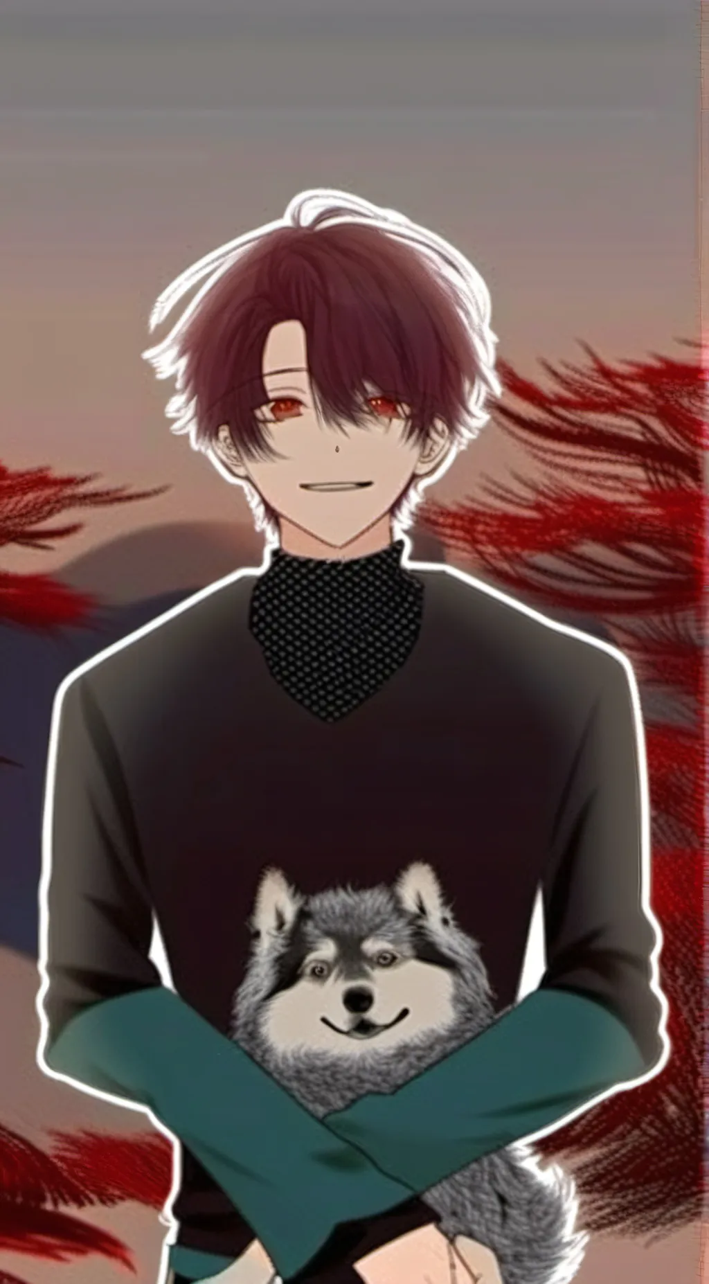 ai character: owo haxie background