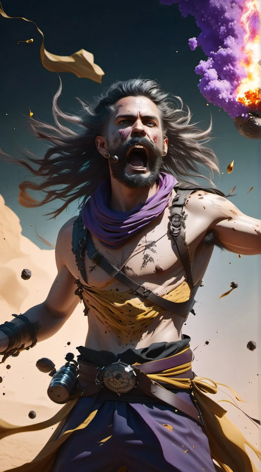 ai character: gas infection  background