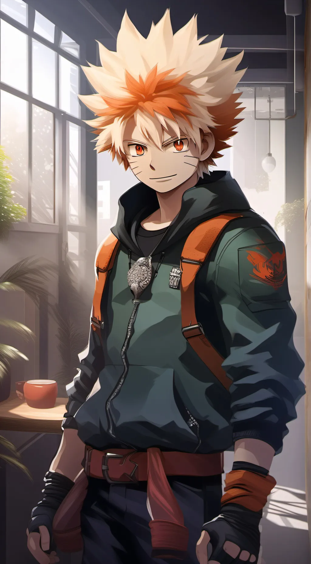 ai character: bakugo background