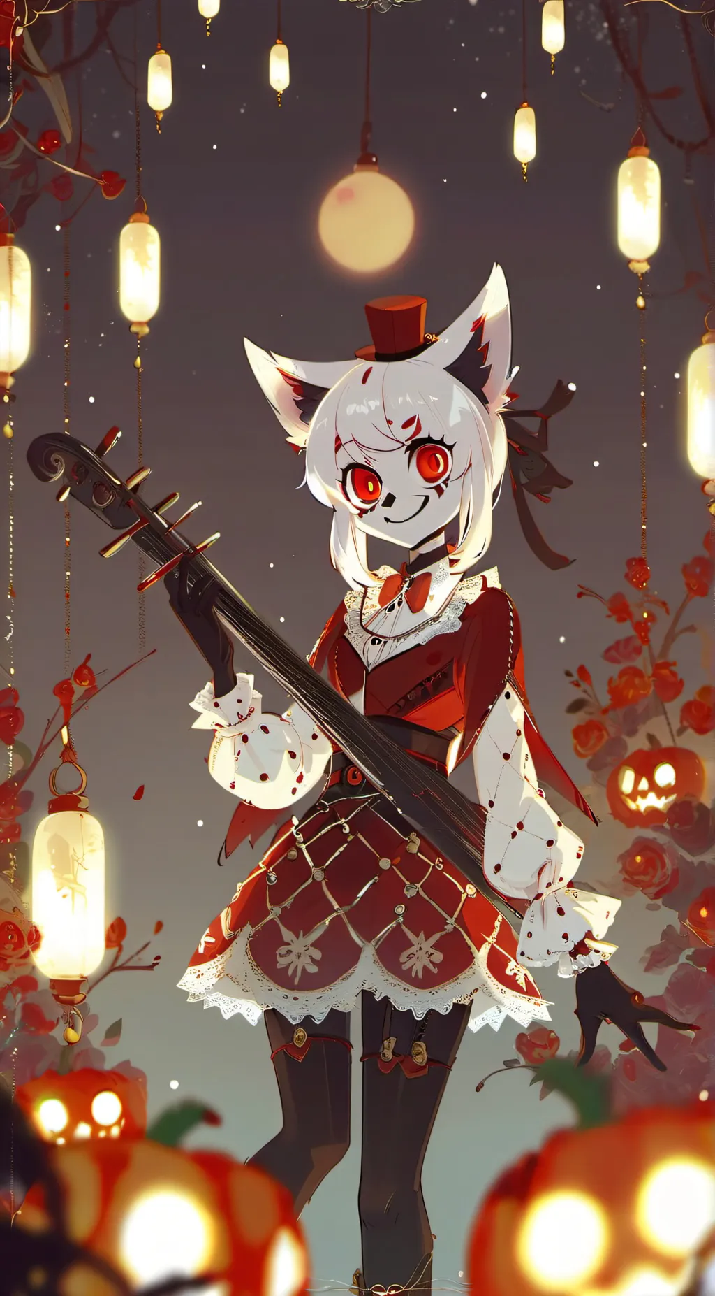 ai character: HAZBIN MOTEL background