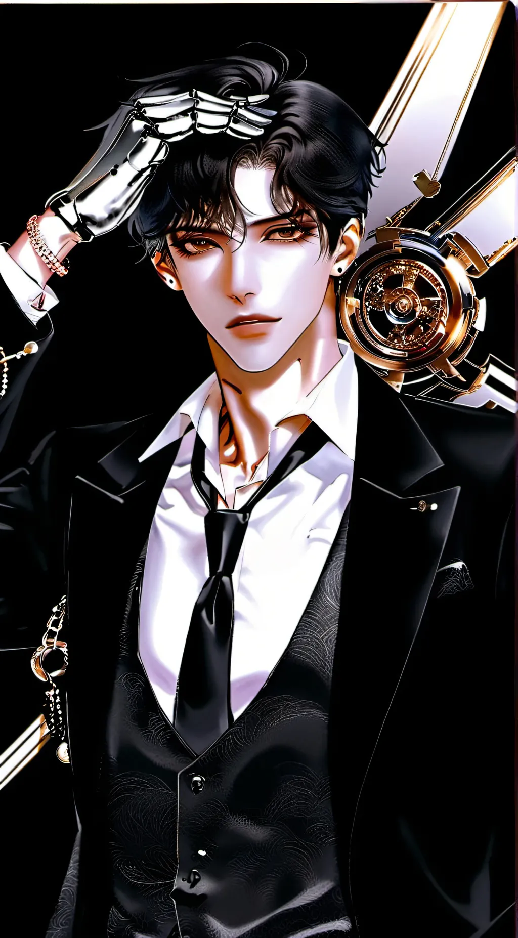 ai character: Michael  background