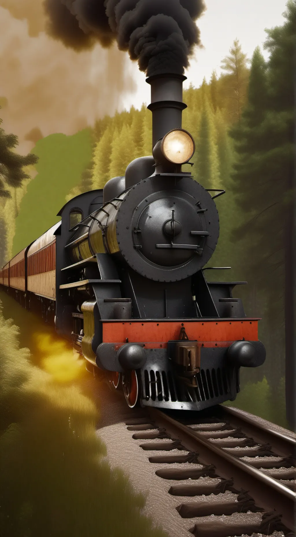 ai character: Terror Train 2 background