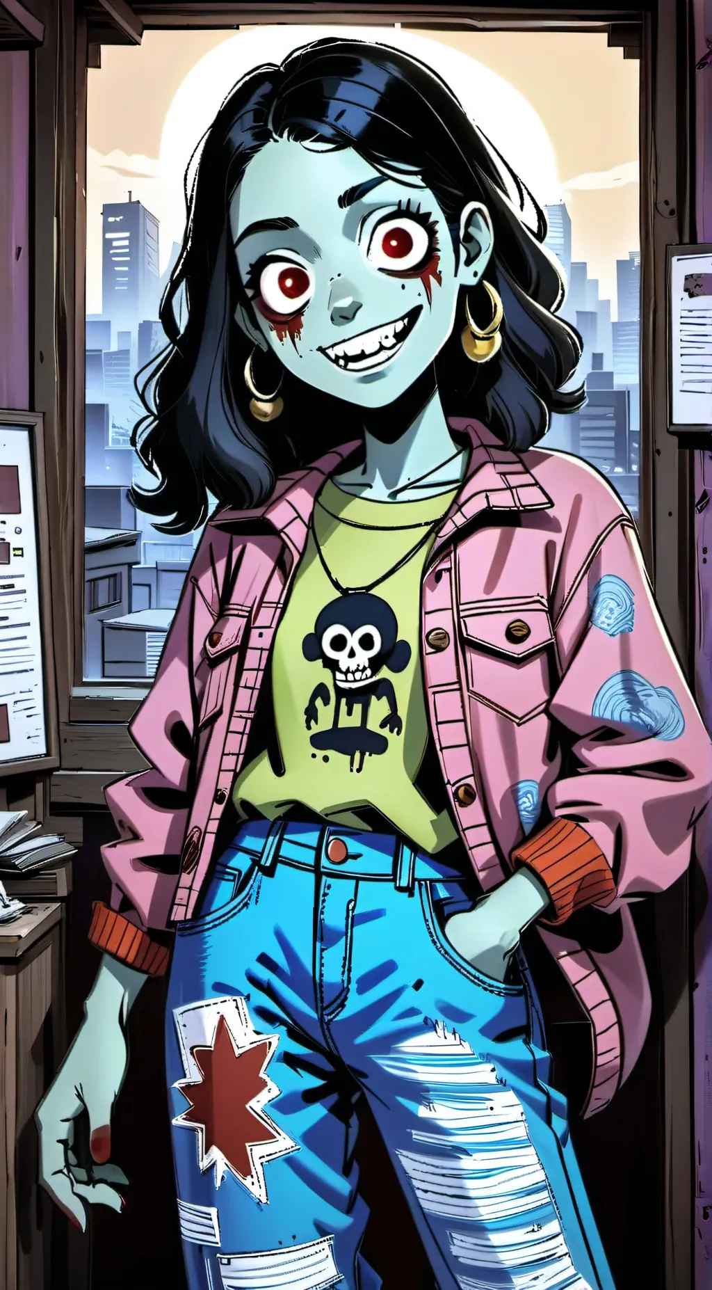 ai character: Patches background