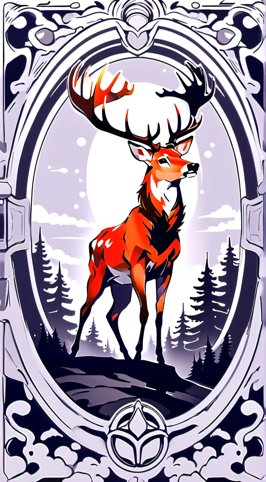 ai character: ALASTOR<3 background