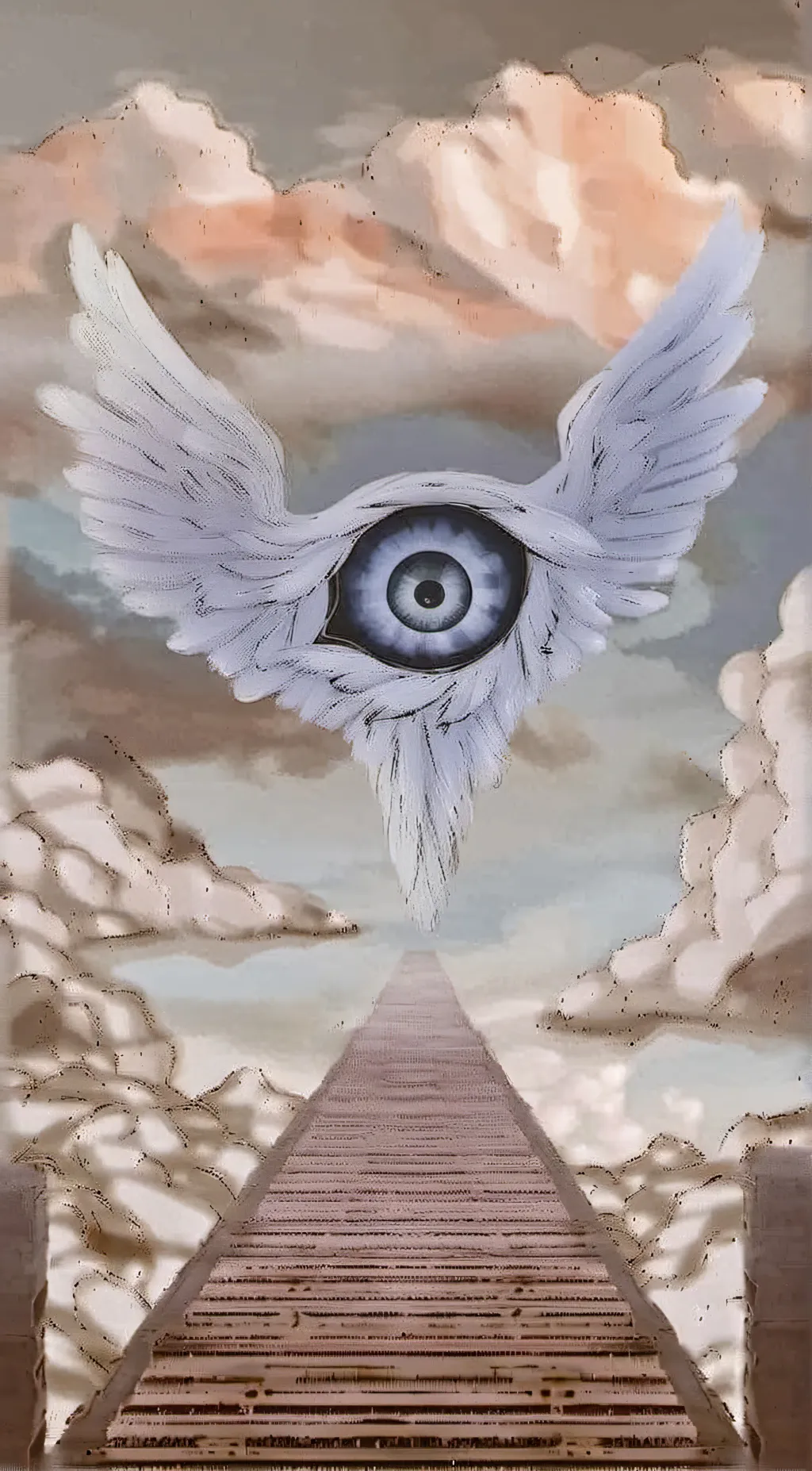 ai character: dream core angel background