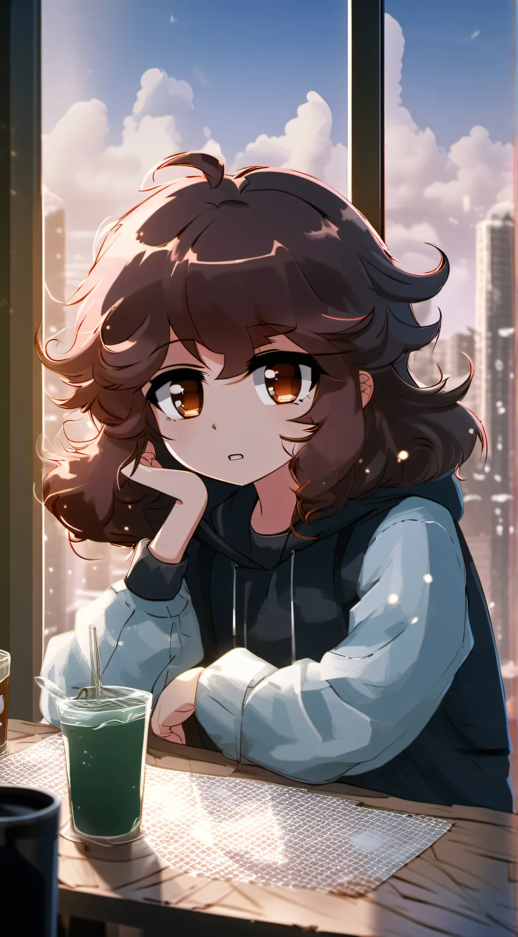 ai character: ~°Abbie~° background