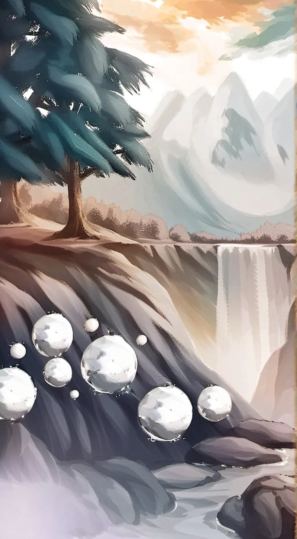 ai character: solarballs background