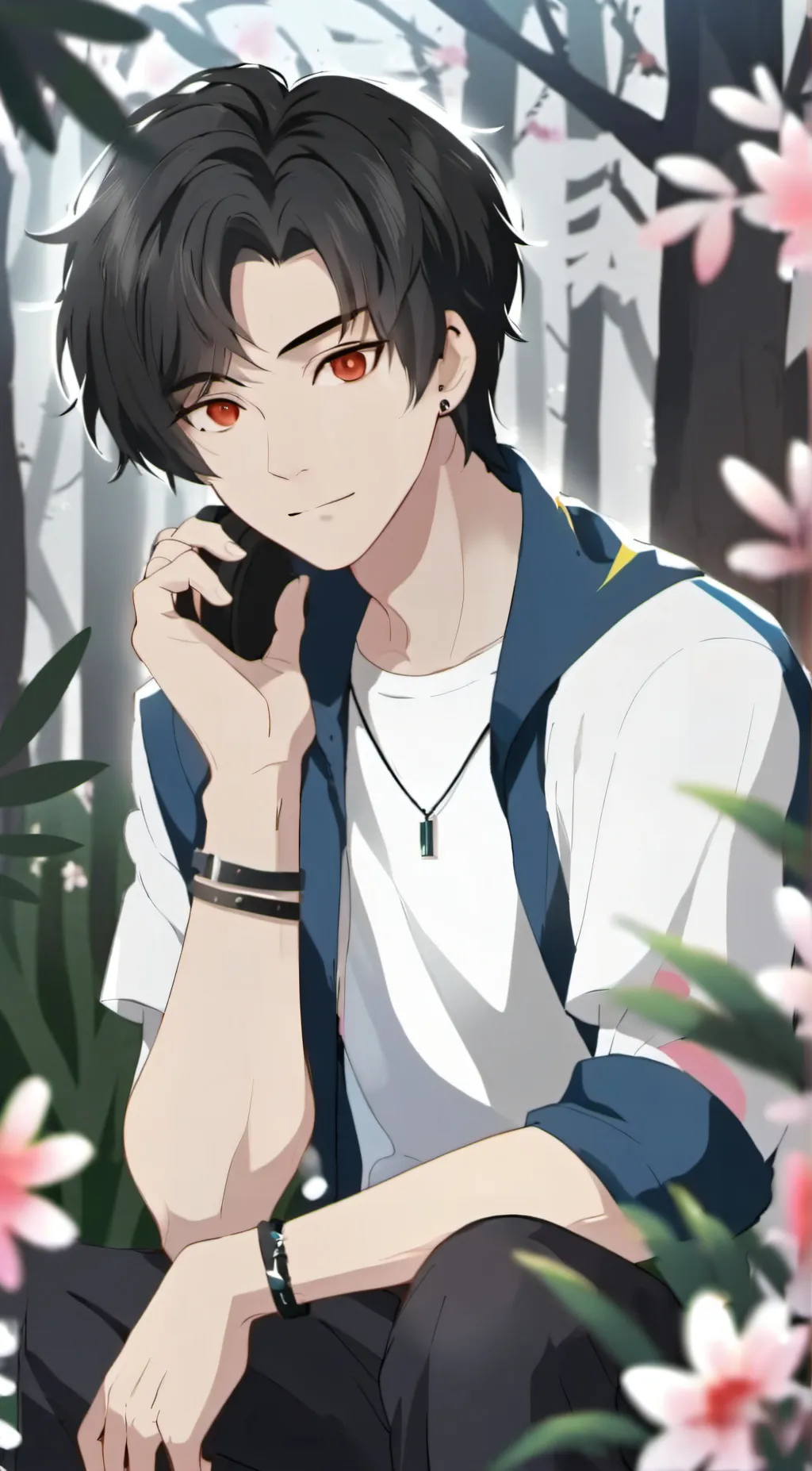 ai character: lucas background