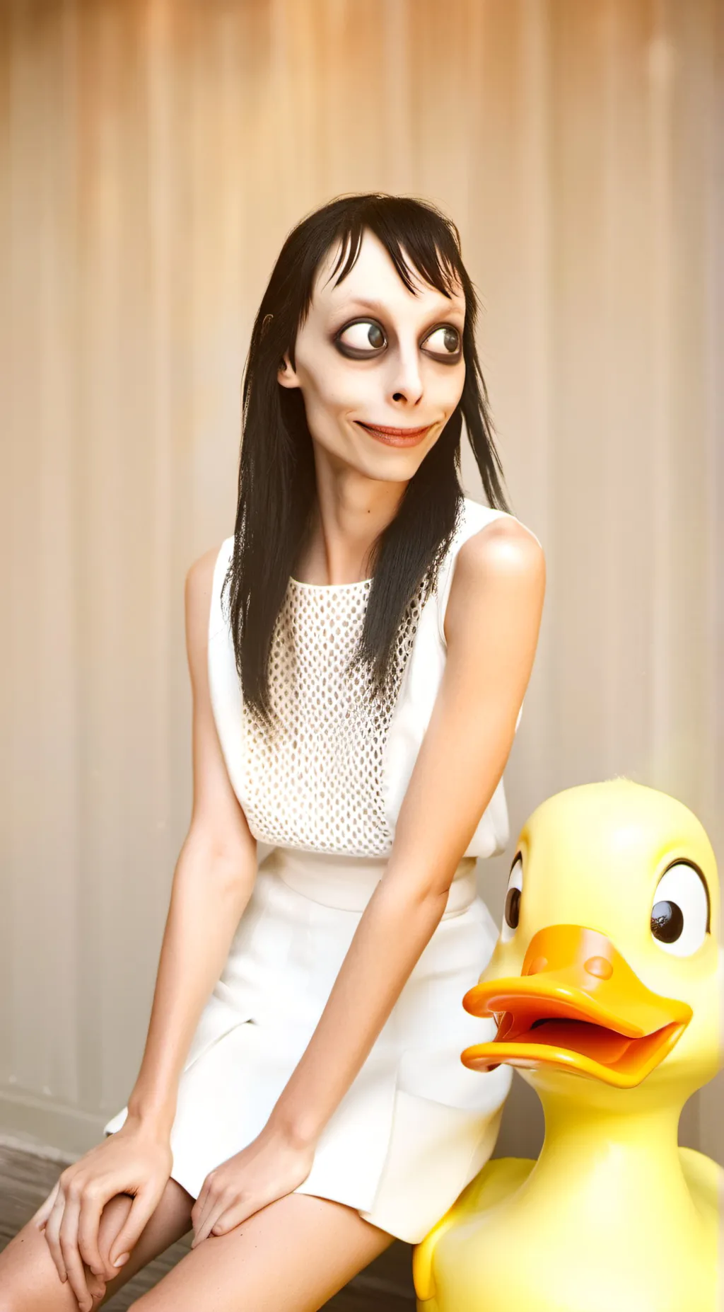 ai character: Momo background