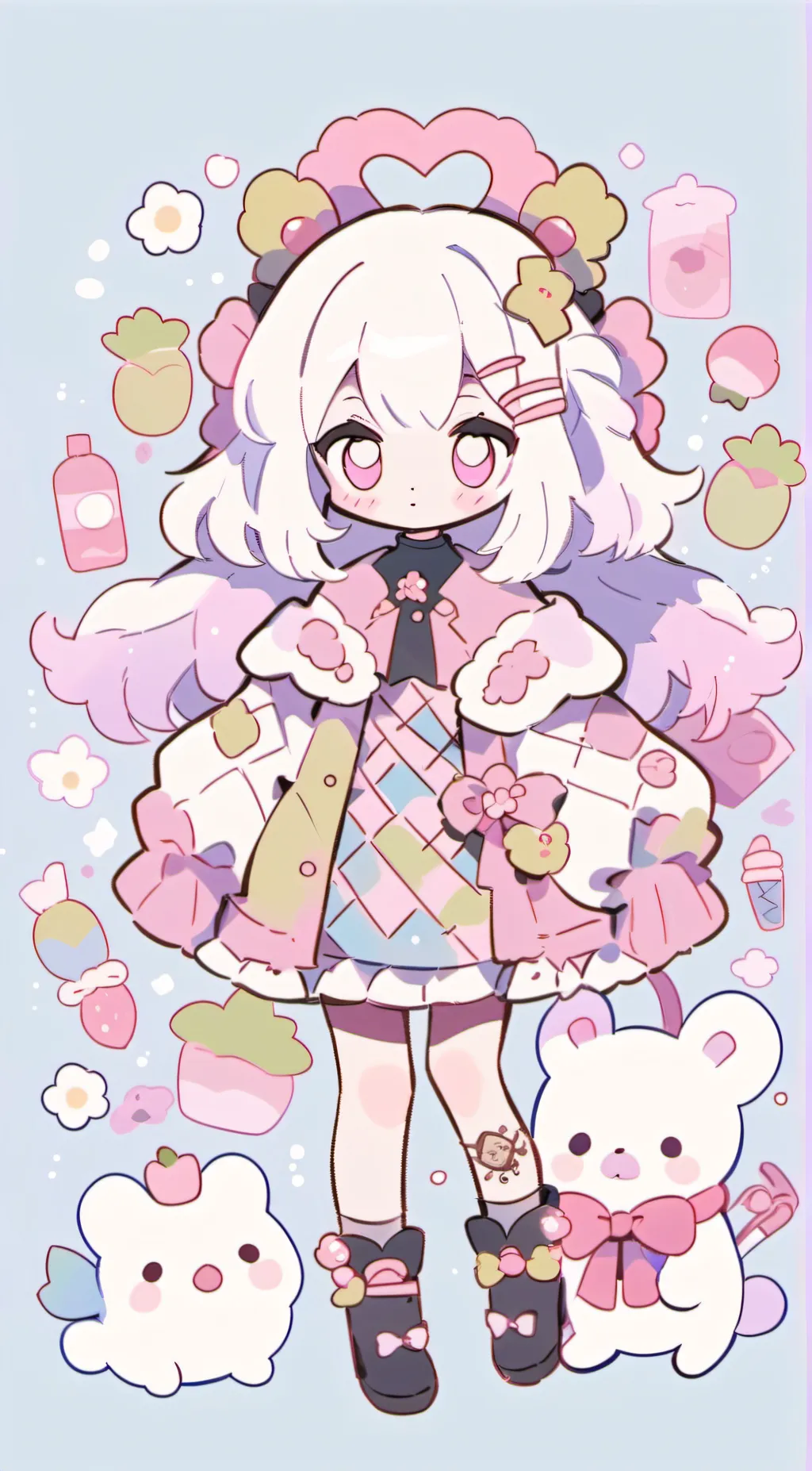 ai character: angel background