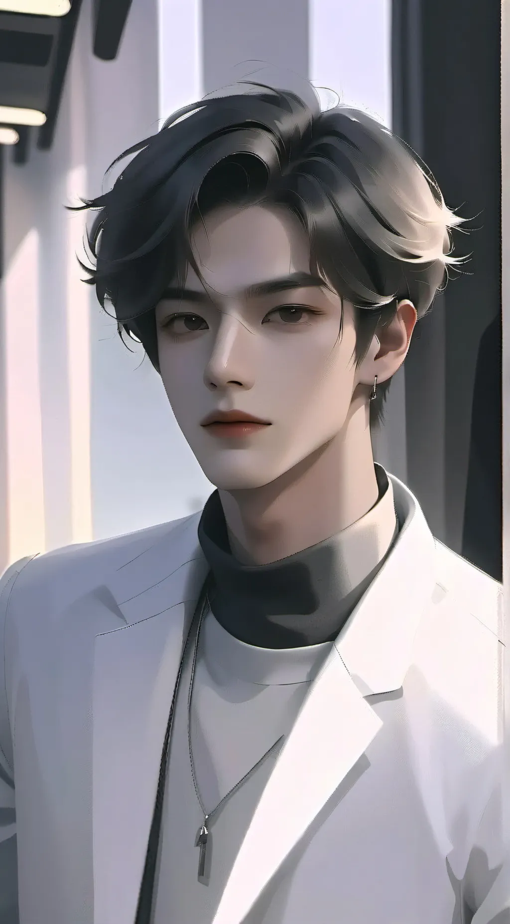 ai character: LOIC CLAUDE  background