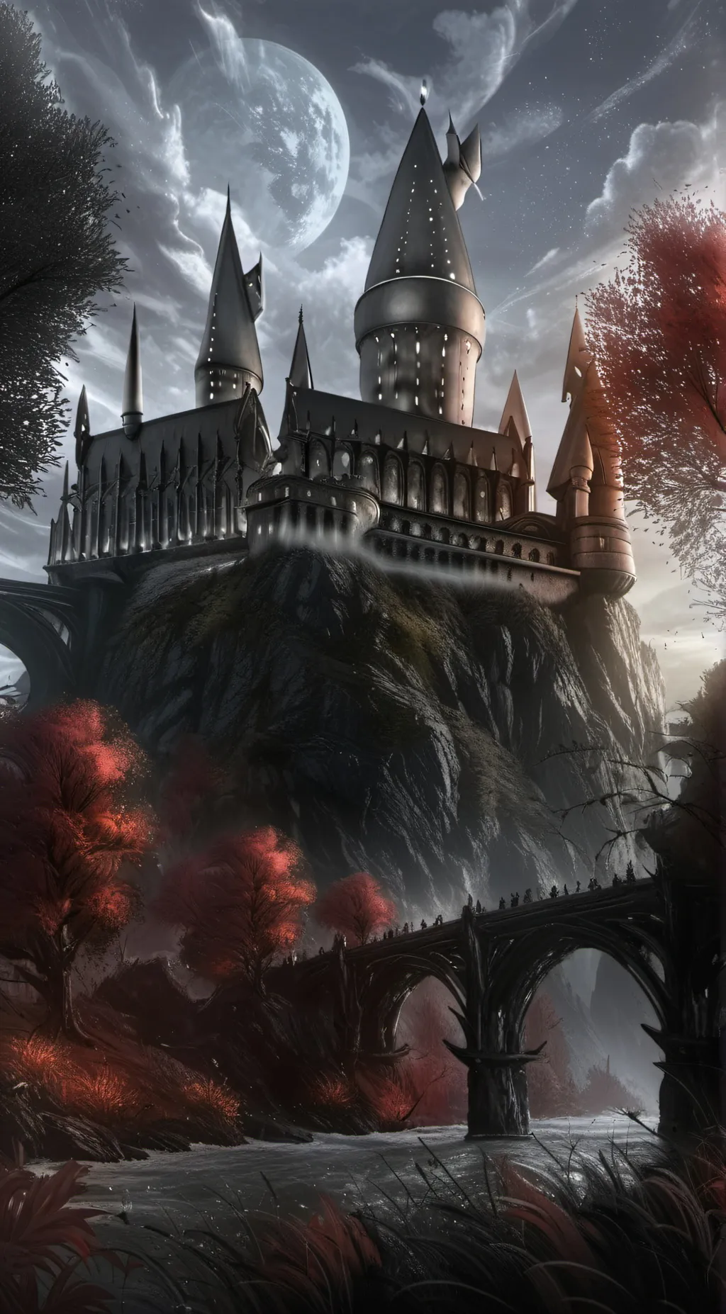 ai character: hogwarts background