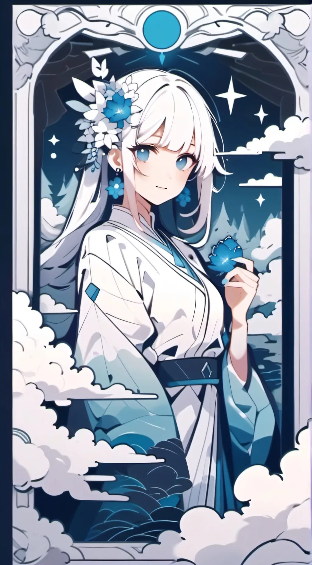 ai character: Hinata background