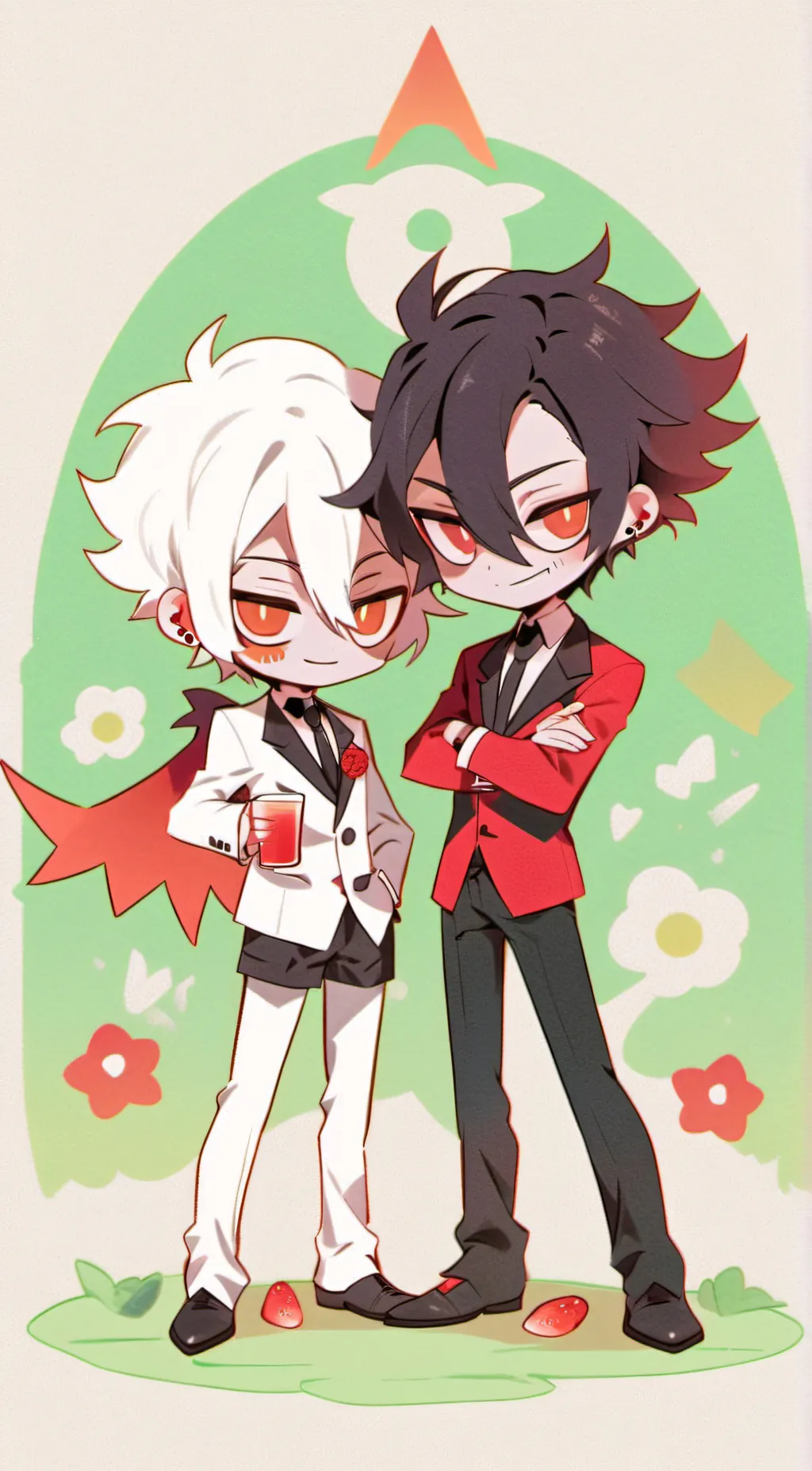 ai character: Lucifer x Ąlastor background