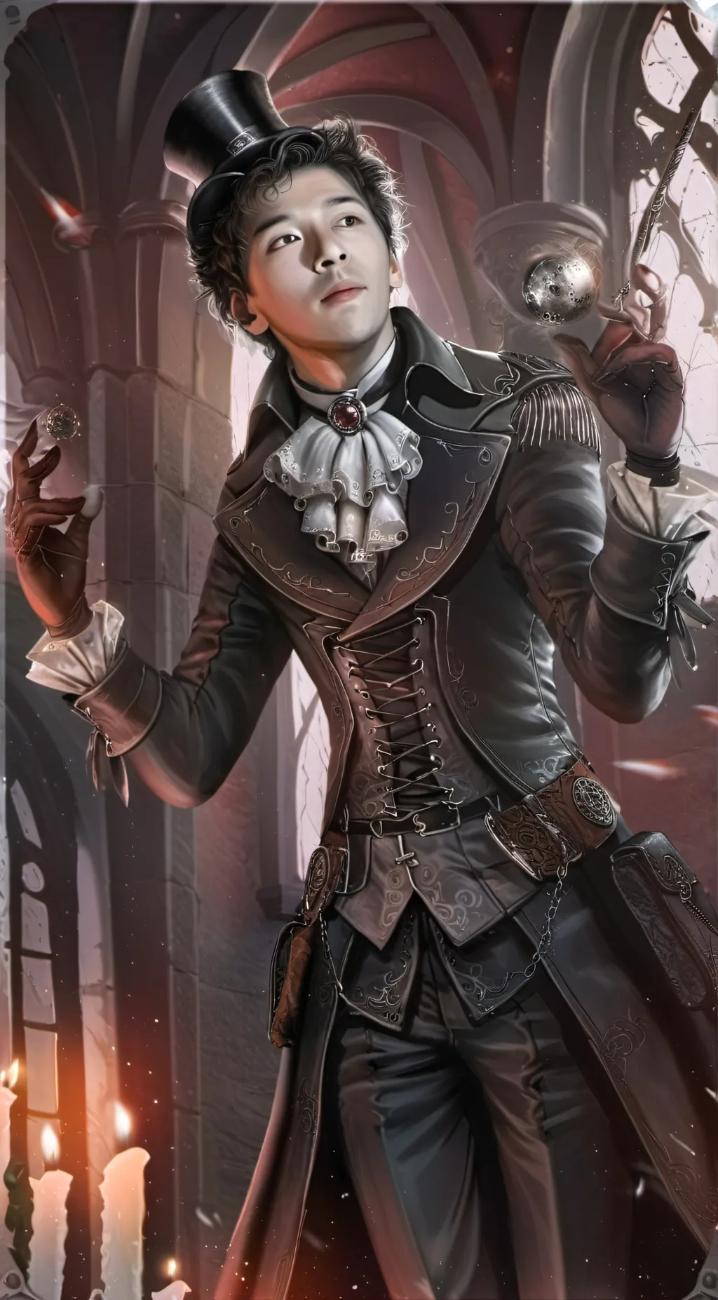 ai character: Mazen issa  background