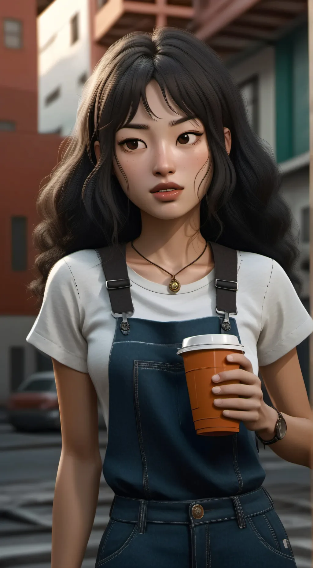 ai character: leannah background