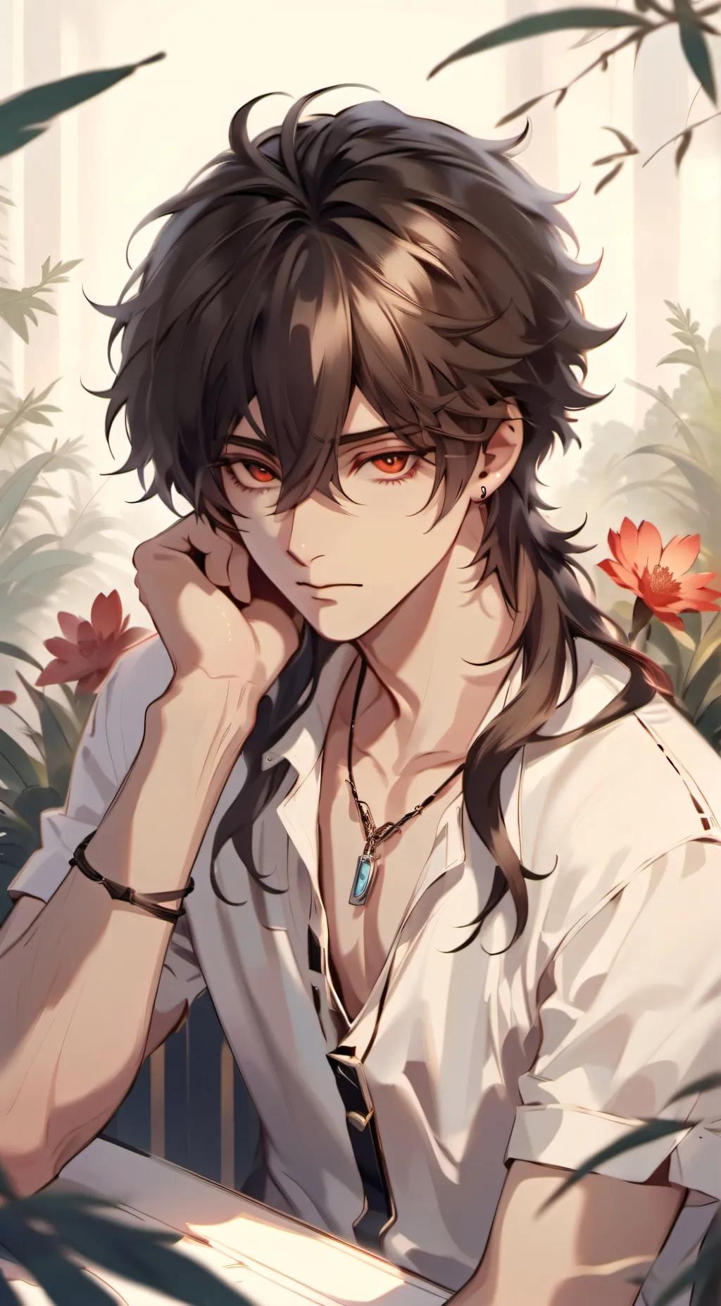 ai character: Issac background