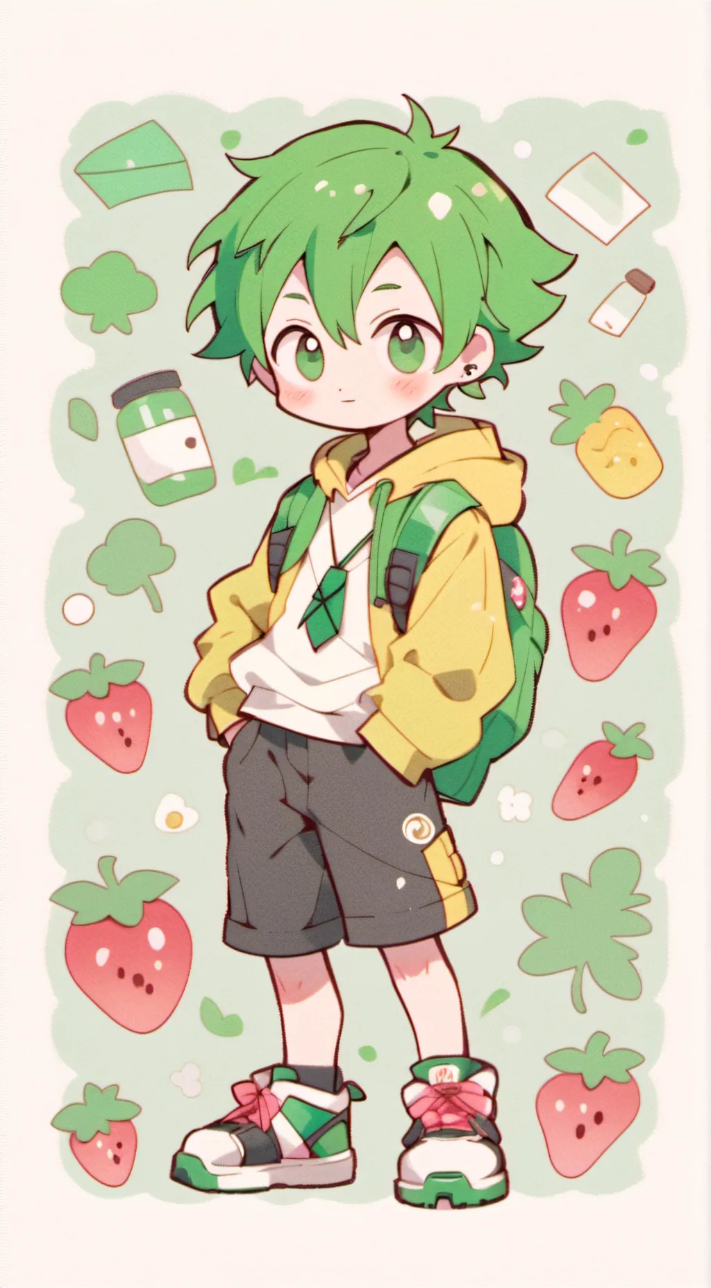 ai character: Simon. background