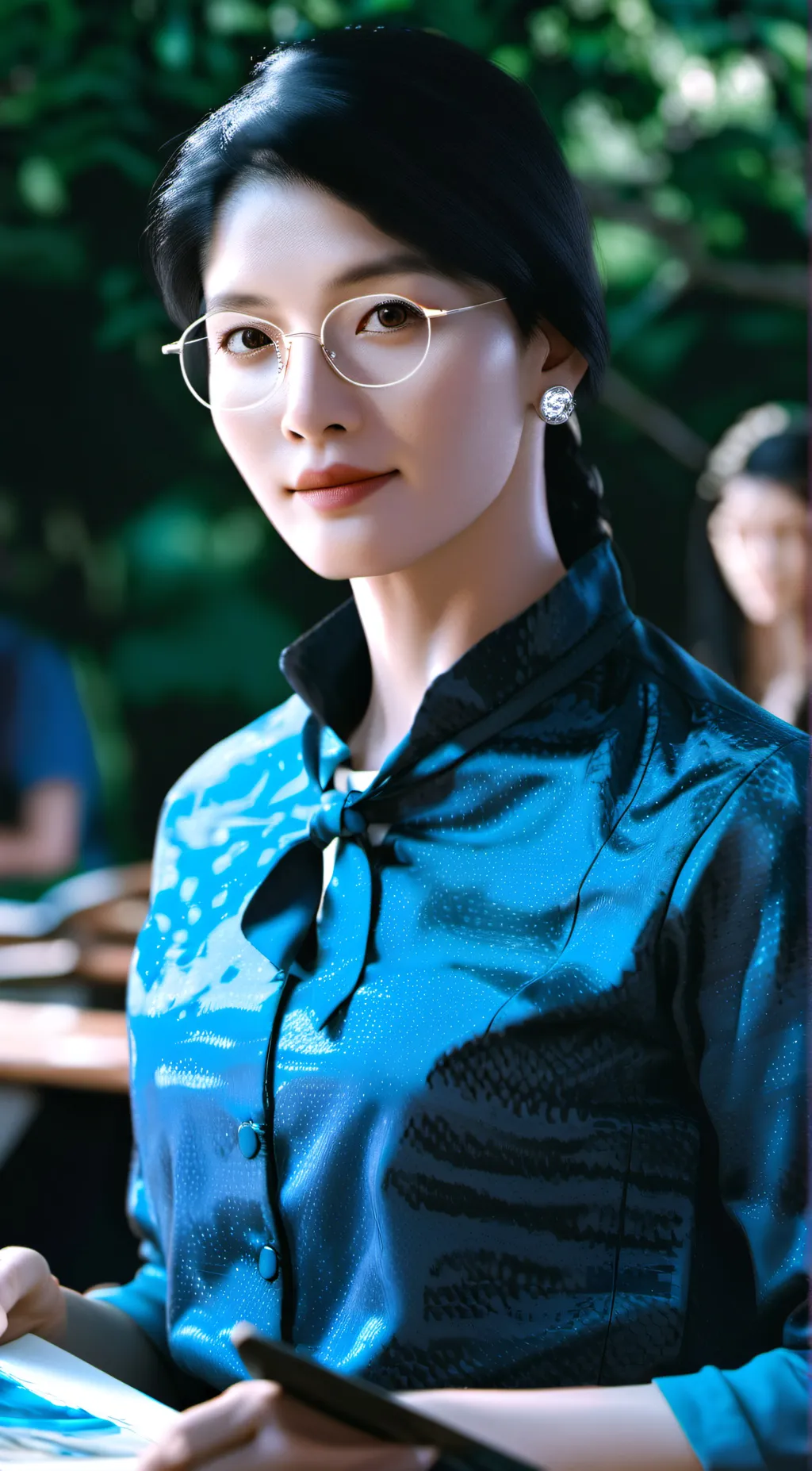 ai character: mrs.j background